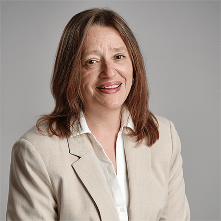 Headshot of Christine Badea, Assistant Vice President Client Management