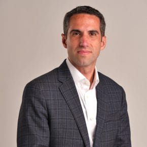 Head shot of Justin Vieira, Senior Vice President